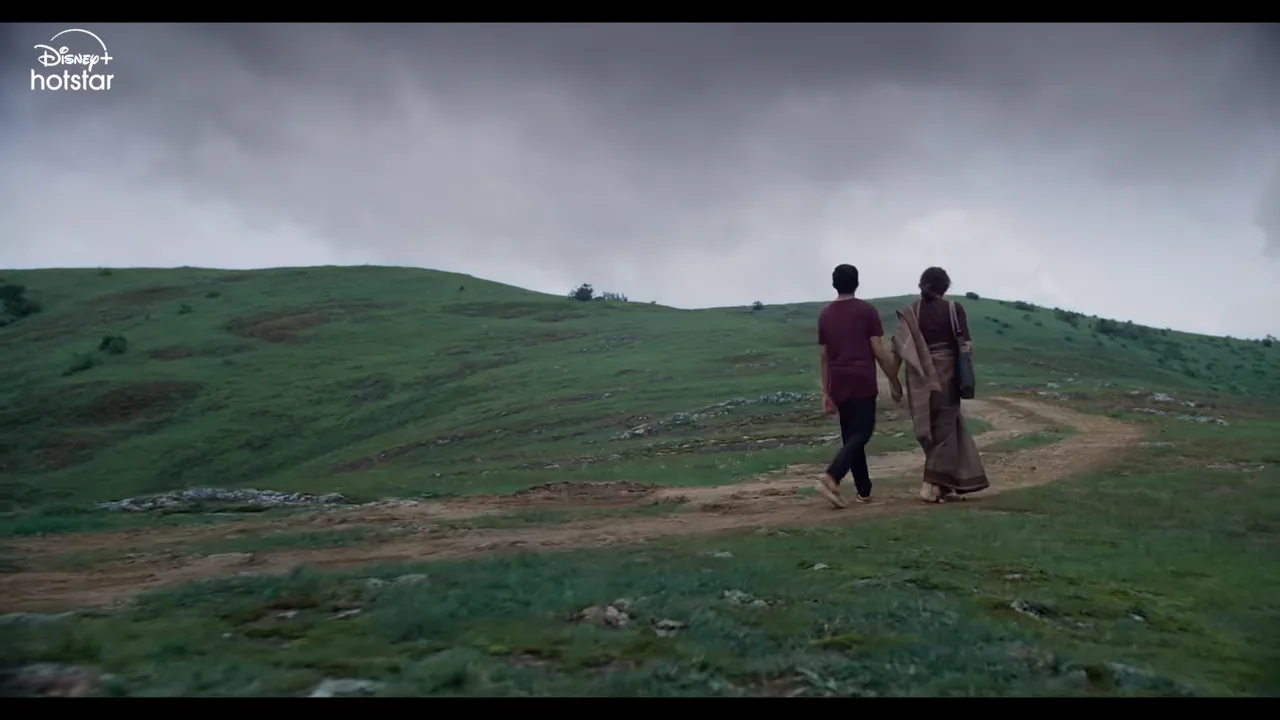 Series still from 1000 Babies finale sequence
