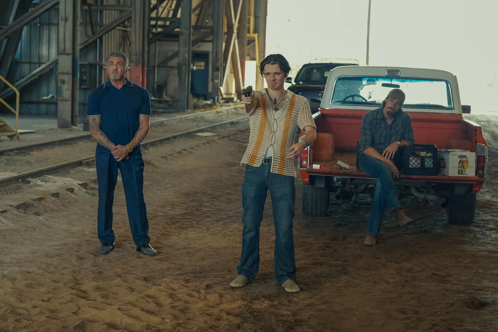 Sylvester Stallone as Dwight Manfredi in Tulsa King Season 2