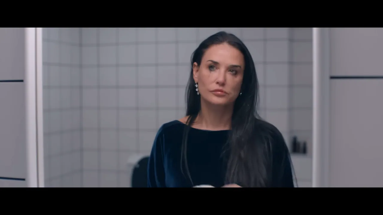 Demi Moore in the final act of The Substance (2024)