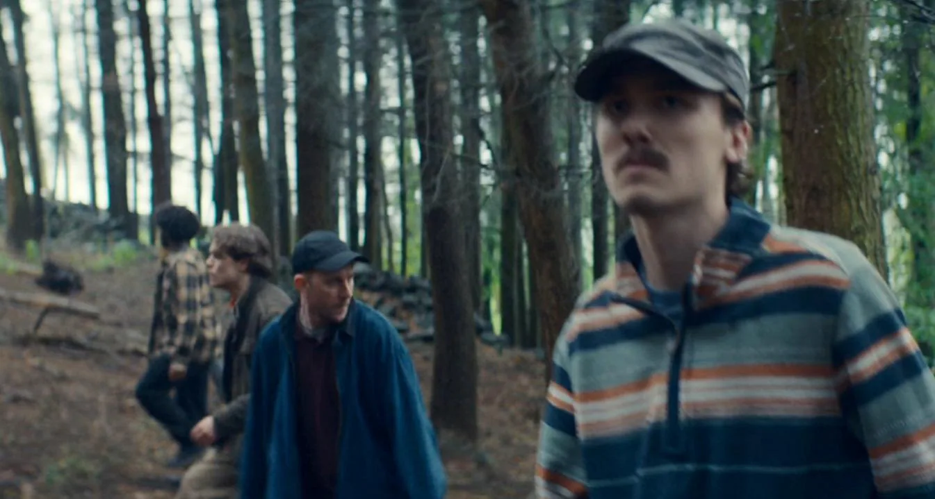 A scene from Netflix's Missing You set in Manchester