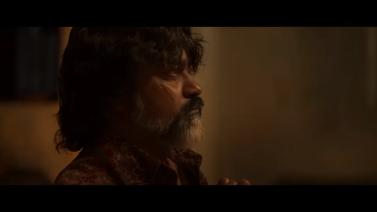 The closing scenes of Sorgavaasal (2024)