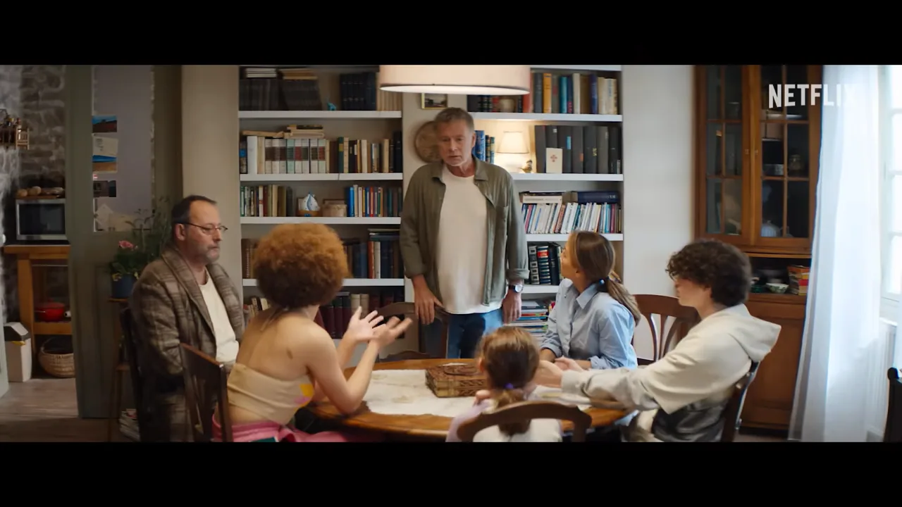 Marie faces the village authorities in Netflix's Family Pack