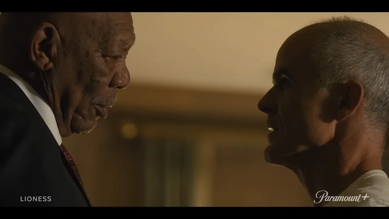Cruz Manuelos and Josephina Carrillo in a scene from Lioness Season 2