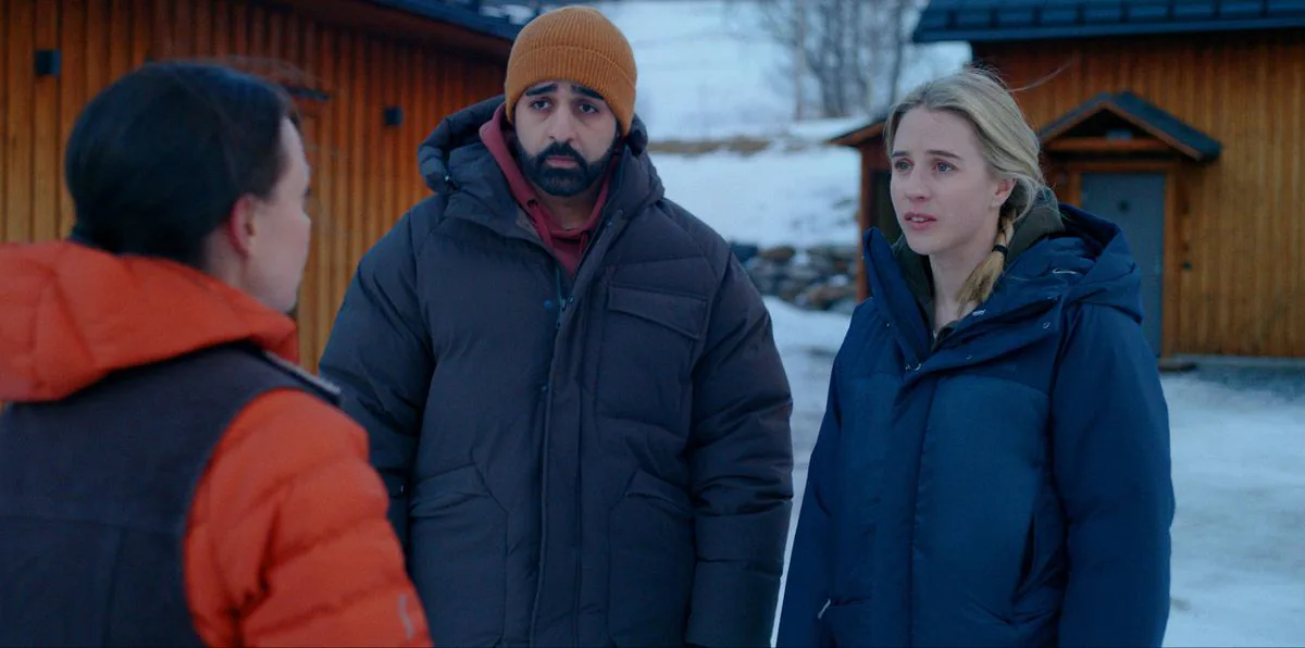 Scene from The Are Murders, the five-episode 2025 Netflix crime drama